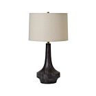 Renwil Truro LPT1187 Dark Brown Wood Grain Painted 100W Table Lamp