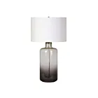 Renwil Nightfall LPT587 Grey Ombre Glass  100W Table Lamp
