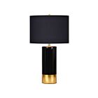 Renwil The LPT631 Black And Gold  100W Table Lamp