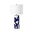 Renwil Cobalt LPT714 Blue, White and Gold 100W Table Lamp