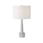 Renwil Normanton LPT884 White Marble - Iron - Antique Brass 100W Table Lamp
