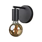 Renwil Think WS022 Black Powder Coated 25W Wall Sconce