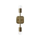 Renwil Anka WS050 Antique Brass 60W Wall Sconce