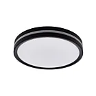 Satco 62-1691 24W Matte Black LED Flush Mount CCT Selectable
