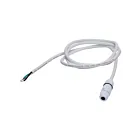 Satco 65-200 White Connector With 5.5' Whip
