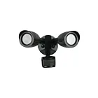 Satco 65-715 Black 20W 2 Bullet Head LED Security Light