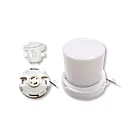 Satco 90-2615 13W White Squat Keyless Fluorescent Ceiling Fixture