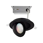 Satco S11294 9W Black LED Downlight 2700K-5000K