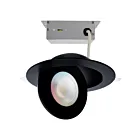 Satco S11296 15W Black LED Downlight 2700K-5000K