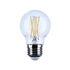 Satco S21220 5.5W G16.5 Clear LED Bulb 2700K