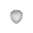 Satco 50-112 Clear Pineapple Glass Shade