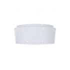 Satco 50-335 Sprayed Inside White Drum Glass