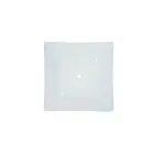 Satco 50-375 Square Glass Lamp Shade