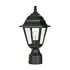 Nuvo Lighting 60-3456 Briton 1-Light 60W Textured Black Post Lantern