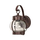 Nuvo Lighting 60-3458 1-Light 60W Old Bronze Outdoor Onion Wall Lantern