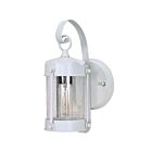 Nuvo Lighting 60-3460 1-Light 60W White Outdoor Piper Wall Lantern