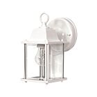 Nuvo Lighting 60-3463 1-Light 60W White Outdoor Cube Wall Lantern