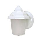 Nuvo Lighting 60-3466 1-Light 60W White Hood Outdoor Wall Lantern