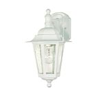 Nuvo Lighting 60-3473 Cornerstone 1-Light 60W White Arm Down Wall Lantern