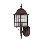 Nuvo Lighting 60-3478 Adams 1-Light 100W Rustic Bronze Outdoor Wall Lantern