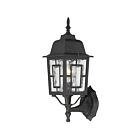 Nuvo Lighting 60-3489 Banyan 1-Light 100W Textured Black Outdoor Wall Lantern