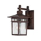 Nuvo Lighting 60-3492 Cove Neck 1-Light 100W Rustic Bronze Outdoor Wall Lantern