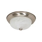 Nuvo Lighting 60-6001 2-Lights 120W Brushed Nickel Ceiling Flush Mount