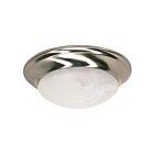 Nuvo Lighting 60-6009 1-Light 60W Brushed Nickel Ceiling Flush Mount