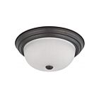 Nuvo Lighting 60-6011 2-Lights 120W Mahogany Bronze Ceiling Flush Mount