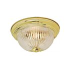 Nuvo Lighting 60-6015 2-Lights 120W Polished Brass Ceiling Flush Mount