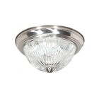 Nuvo Lighting 60-6024 2-Lights 120W Brushed Nickel Ceiling Flush Mount