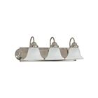 Nuvo Lighting 60-6075 Ballerina 3-Lights 300W Brushed Nickel Vanity
