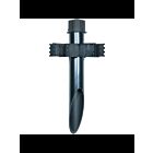 Satco 60-677 Dark Gray 2" Diameter Mounting Post