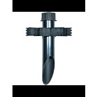 Satco 60-678 Dark Gray 3" Diameter Mounting Post