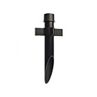 Satco 60-682 Matte Black PVC Mounting Post