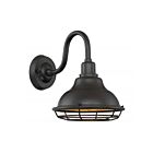 Nuvo Lighting 60-7011 Newbridge 1-Light 60W Dark Bronze Outdoor Small Wall Sconce