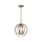 Nuvo Lighting 60-7056 Pendleton 1-Light 100W Burnished Brass Chain Pendant