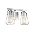 Nuvo Lighting 60-7112 Skybridge 2-Lights 120W Brushed Nickel Vanity