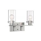 Nuvo Lighting 60-7172 Sommerset 2-Lights 120W Brushed Nickel Vanity