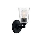 Nuvo Lighting 60-7281 Bransel 1-Light 60W Matte Black Vanity