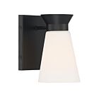 Nuvo Lighting 60-7311 Caleta 1-Light 60W Black Wall Sconce