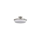 Satco 60-7762 Rowen 4-Lights 240W Brushed Nickel Semi Flush Mount
