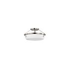 Satco 60-7763 Rowen 3-Lights 180W Brushed Nickel Semi Flush Mount