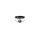 Satco 60-7806 60W Matte Black Flush Mount