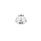 Satco 60-7822 Amado 3-Lights 180W Polished Nickel Semi Flush Mount