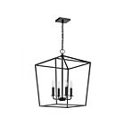 Satco Emma 60-7951 4-Lights Dark Bronze Pendant Light