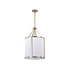 Satco Easton 60-7962 3-Lights Burnished Brass Pendant Light