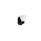 Satco 60-8021 Russel 1-Light 60W Matte Black Vanity Light