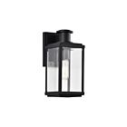 Satco 60-8510 Luca 100W Sand Black Outdoor Wall Lantern