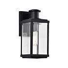 Satco 60-8510 Luca 100W Sand Black Outdoor Wall Lantern